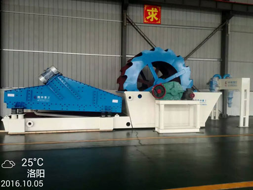 洗砂回收一體機待發 洗砂回收一體機待發