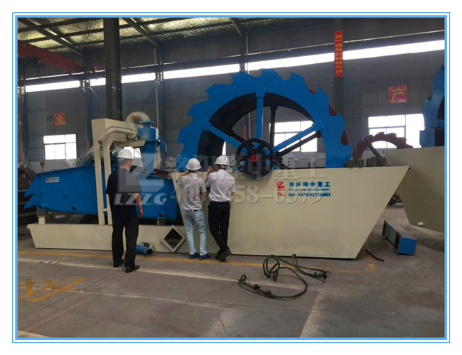 客戶參觀<a href=http://m.hostpanda.cn/tags/xishahuishouji target=_blank class=infotextkey><a href=//tags/xishahuishouji target=_blank class=infotextkey>細(xì)沙回收機(jī)</a></a>車間